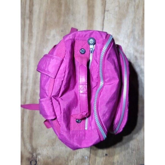 kipling seoul backpack Pink Laptop Padded Shoulder Strap  Coated Nylon